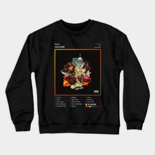 Migos - Culture Tracklist Album Crewneck Sweatshirt